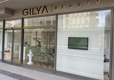 Gilya Beauty Maltepe güzellik merkezi vitrin sağdan çekim